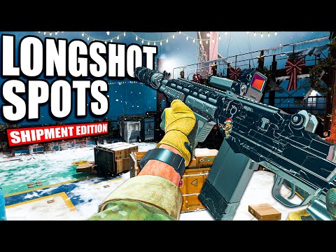 BEST LONG SHOT spots on SHIPMENT! MW2 (Modern Warfare 2) Unlock Platinum Camo