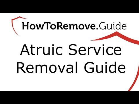 How to remove Atruic Service