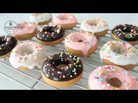 How to Make Super Easy Glazed Baked Soft Donuts Recipe