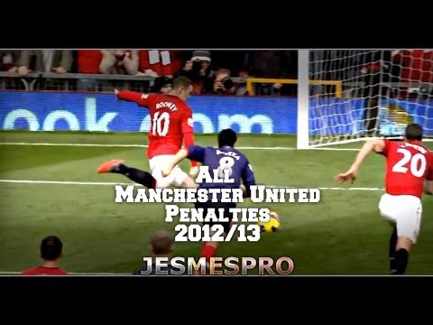 All Manchester United Penalties 2013 (HD)