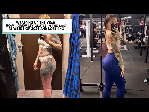 I lost 4kg and gained 5cm around my glutes! In only 12 weeks