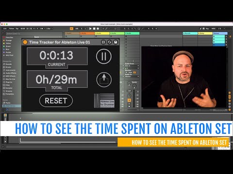 How to track the time spent in Ableton Live  - Max for Live device