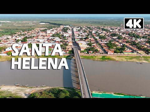 SANTA HELENA VISTA DE CIMA  |  4K