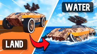 I Built A WEAPONIZED Amphibious VEHICLE?!