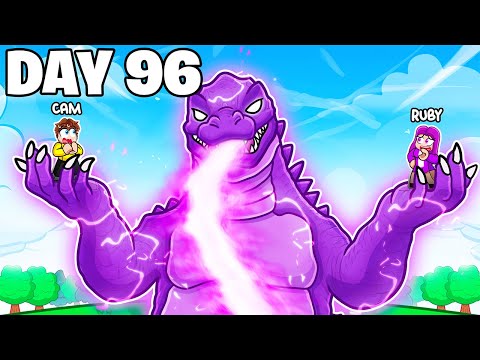 Surviving 99 Years as GODZILLA in Roblox