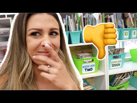 CLASSROOM SETUP FAILS - Things in My Classroom That DON'T WORK!