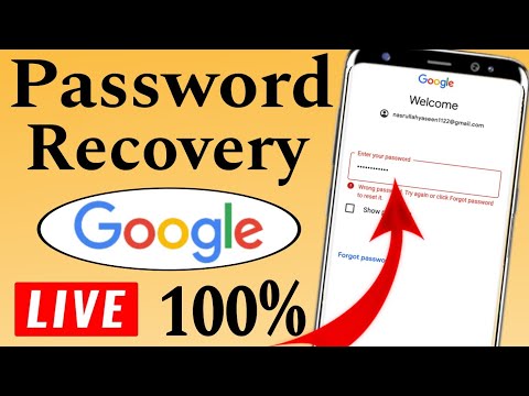 Wrong Password Try Again or Click Forgot Password To Reset it || Gmail Account Recovery 2024 New!! 😲