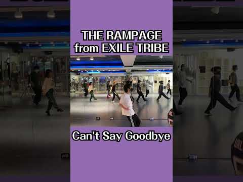 THE RAMPAGE 「Can't Say Goodbye」 Dance Practice #shorts