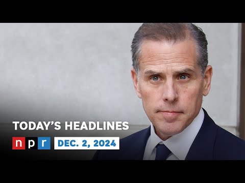 Biden Signs A Sweeping Pardon For His Son, Hunter | NPR News Now