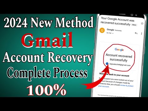 Gmail Account Recovery Kaise Kare 2024 | How To Recover Gmail Account | Google Account Recovery 2024