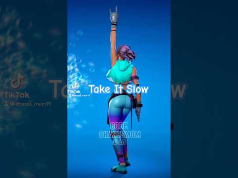 New Icon Emote Take It Slow Cop or Drop? #fortnite #fortniteemote #iconemote #newemote #shorts