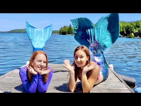 Mermaid Swim at the Lake with Special Guest