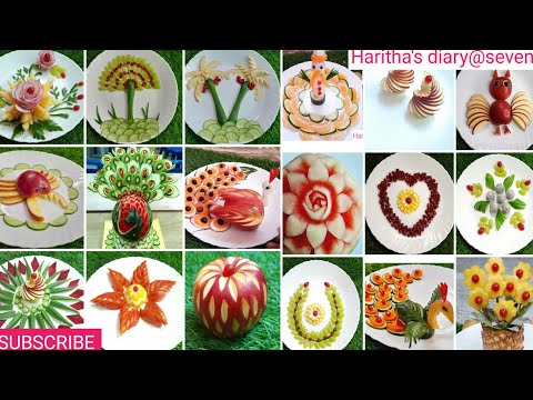 Top fruit decoration ideas #art #decoration #carving