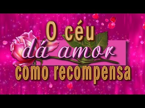 🎶💗 O céu dá amor como recompensa 🎶💗4K Animação Cartões