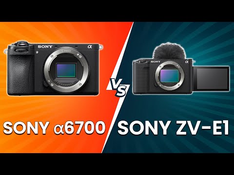 Sony α6700 vs Sony ZV-E1 - A Side-By-Side Comparison! (Which Camera Should You Buy?)