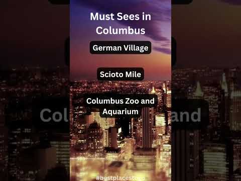 Places to see in Columbus #traveling #citytour #columbus