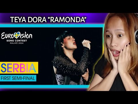 Teya Dora - Ramonda ( Live ) | Serbia 🇷🇸 ( First Semi-Final ) Eurovision 2024 | Reaction