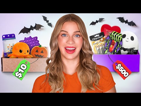 Cheap vs Expensive Halloween Mystery Boxes‼️😭