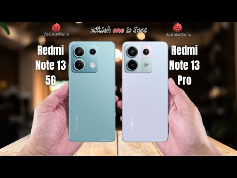 Redmi Note 13 5G vs Redmi Note 13 Pro  Full comparison ⚡Which one is Best