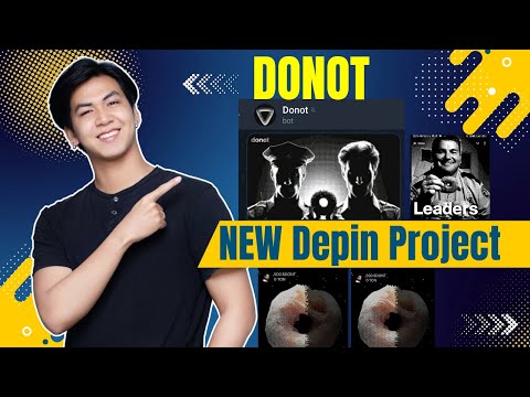 DONOT NEW DEPIN PROJECT || Donot Mining ⛏️ || Win 100 Ton FOR Sign In || Farming on Telegram Bot ||