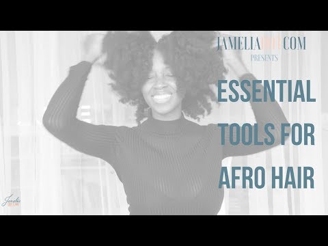 Jamelia's Essential Tools for Afro Hair - "I Don't Know if I'm Breaking Some Afrolista Code Here..."