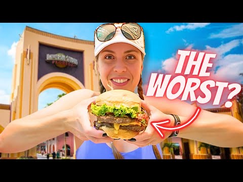 We Ate “BAD” Food At Universal Studios Orlando