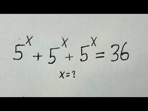 Math Olympiad Problem | What Is The Value Of X In This Problem | This Is Just The Best Trick