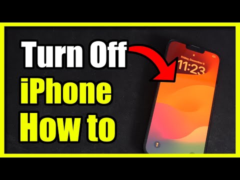 How to Turn Off your iPhone with Side Buttons (Easy Method)