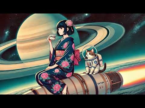 Shamisen 三味線 X Saxophone【Tea on an Interstellar Journey】Background Music for Studying or Work