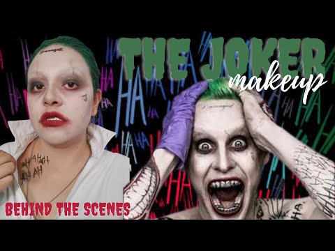 The Joker Makeup BTS