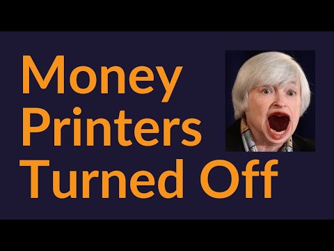 Money Printers Turned Off (Stocks Crashing)