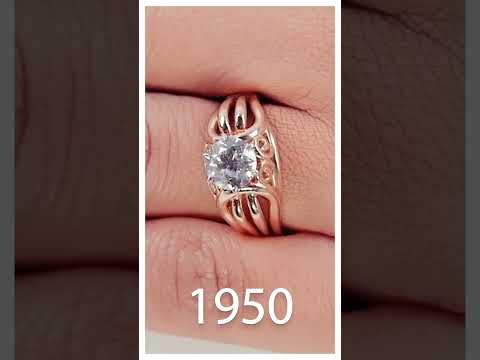 100 Years Of Engagement Rings