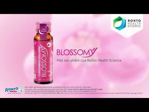 Thực phẩm bảo vệ sức khỏe Curcumin Collagen Blossomy Rohto