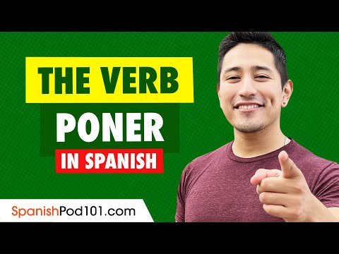 Using the Verb PONER | Spanish Grammar