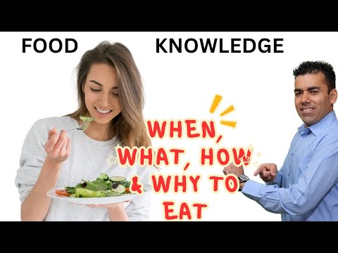 Food knowledge! Mastering Food: What, When, How, and Why to Eat for Optimal Health.