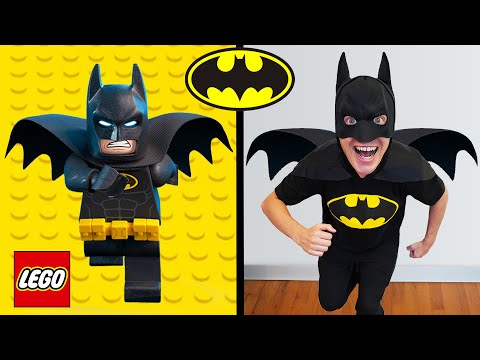 Stunts From LEGO BATMAN In Real Life