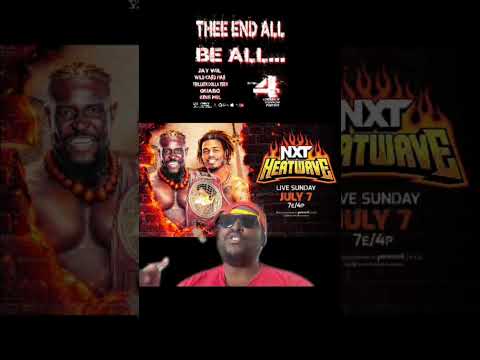 WWE NXT Heatwave 2024 Predictions: NXT Mens North American Championship Oba Femi vs Wes Lee