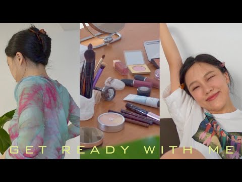 🌸Get Ready With Me🌼 随意聊聊天 | 低饱和度妆容 | 超适合橄榄皮的腮红和唇膏💘