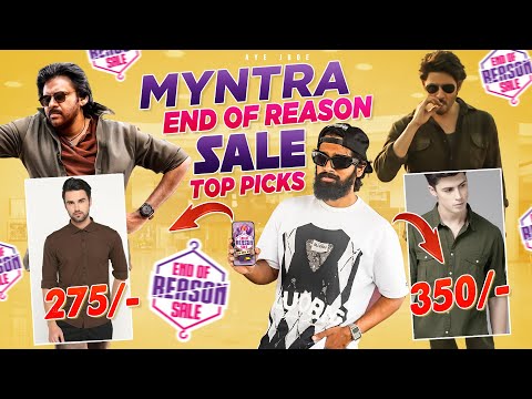 My Personal MYNTRA End Of Reason SALE *WISHLIST* 70-90% Off