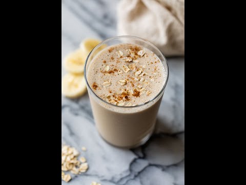 BANANA OATMEAL SMOOTHIE #shorts