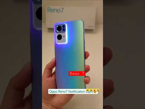 #oppo Reno 7 notification light 😮😮