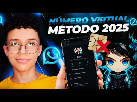 😁(FÁCIL) COMO CRIAR NÚMERO VIRTUAL SEM CHIP PARA WHATSAPP E RECEBER SMS (NÚMERO FAKE 2025)🔥