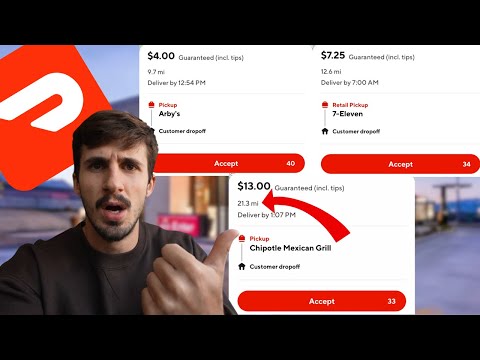 Taking Every Single DoorDash Order - The WORST ORDERS