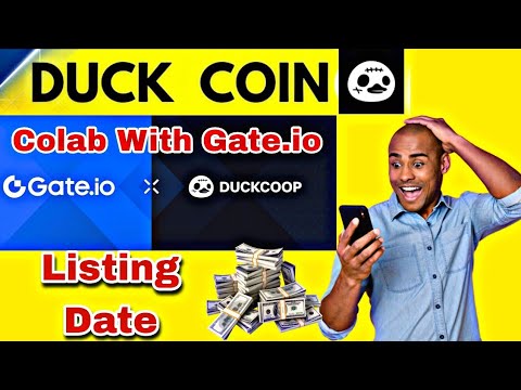 DUCKS Airdrop listing date | Ducks partnership with Gate.io | DUCKS airdrop withdrawal