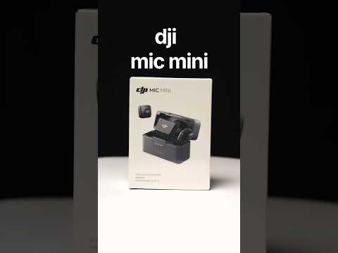 Dji Mic Mini The Ultimate Game changer In Microphone  Industry 🎤🎧🎼 @DJI #dji #djimicmini #djimic