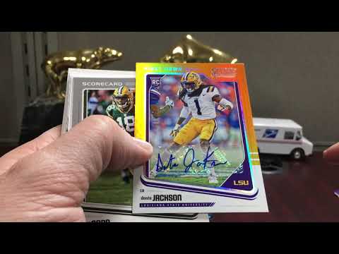 2018 Panini Score Football Hobby Box Break