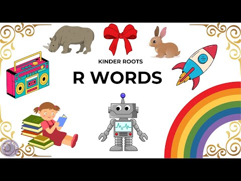 R Words | Words That Starts With R | Discover 'R' Words | A-Z Learning, Kids Learning | Kinder Roots