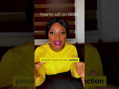 How to sell your products on TikTok #tiktokbusiness #tiktokmarketing #sellproducts