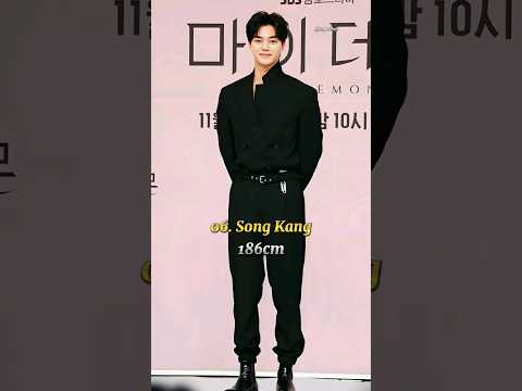 Top 10 Tallest Korean Actors 2024 | Pt.2 #shorts #top10 #leejongsuk #leeminho #songkang #parkseojoon