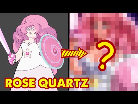 Draw Rose Quartz - Steven Universe #hutachan #shorts #art